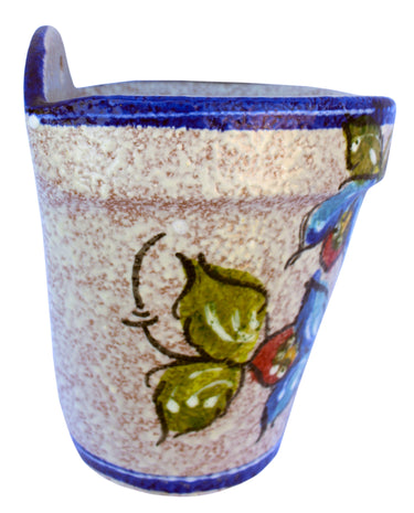 Wall Hanging Flower Pot (Blue Corazon) - Hand Painted in Spain